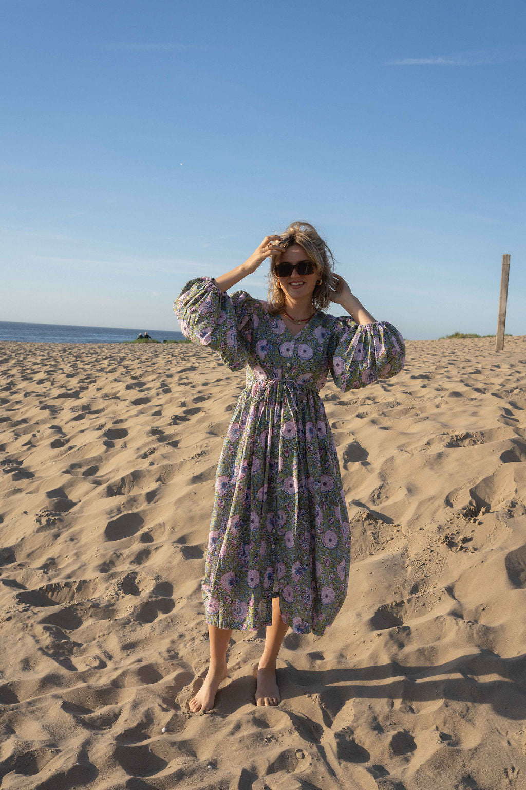 Midi jurk - Wildflora