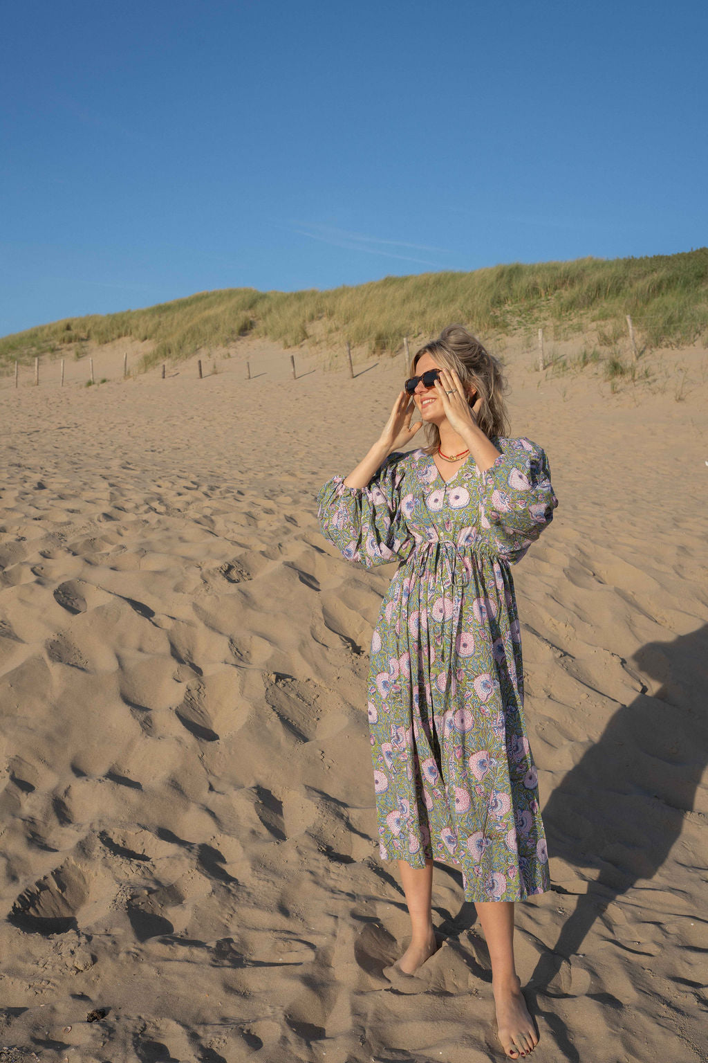 Midi jurk - Wildflora