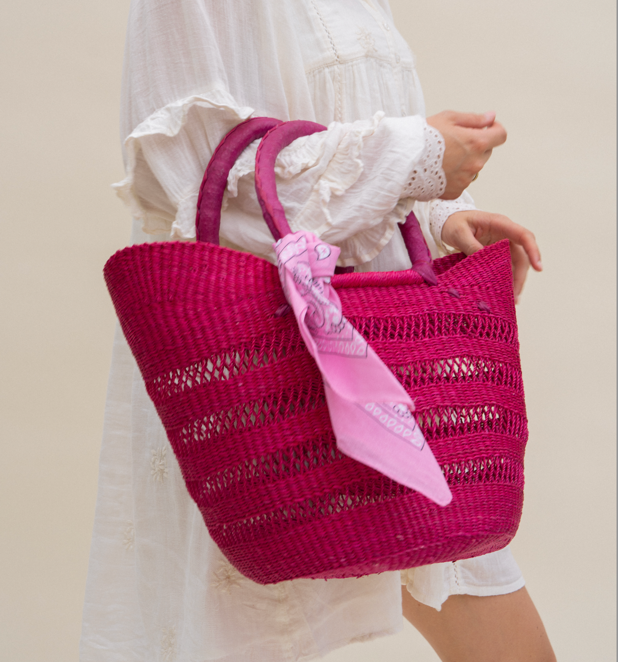 Rotan tas -statement piece
