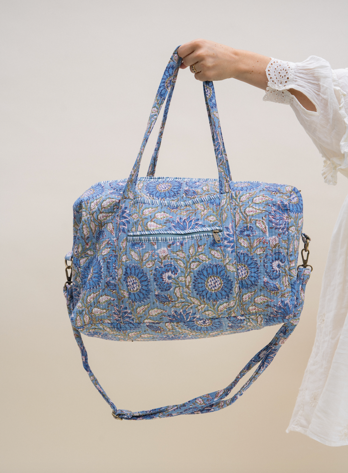 Weekendtas Blue Bloom