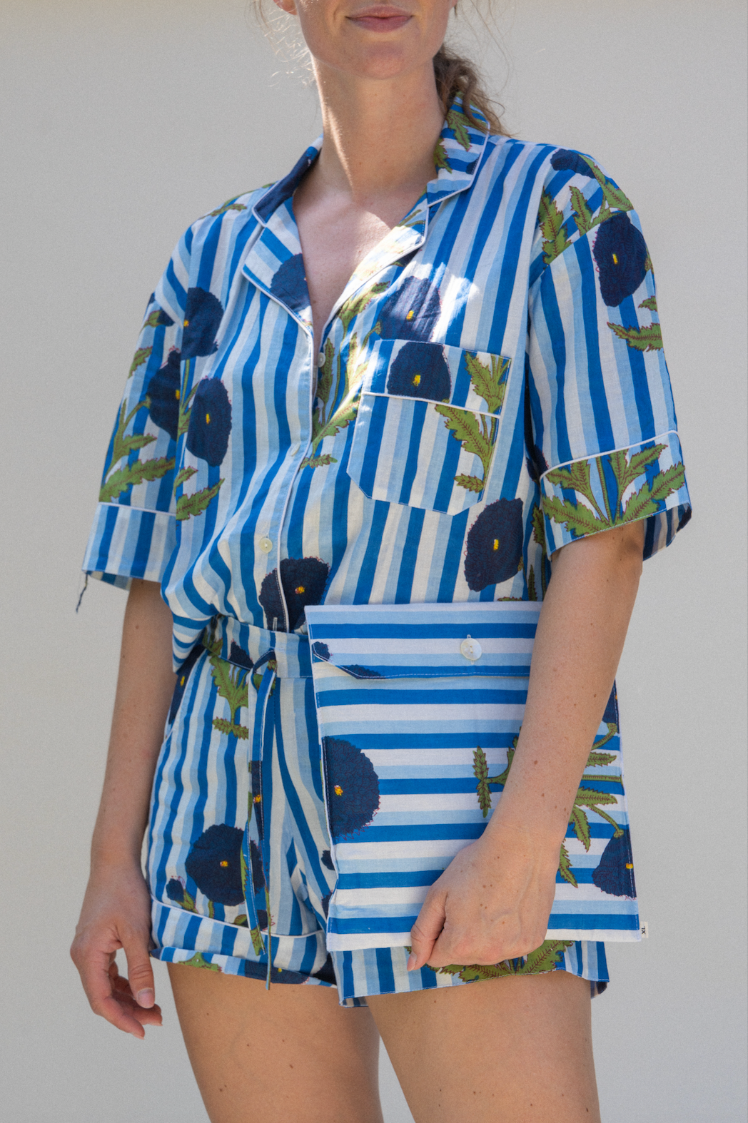 Pyjamaset Blue Bloom