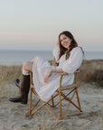 Witte katoenen jurk - White Tide