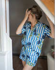 Pyjamaset Blue Bloom